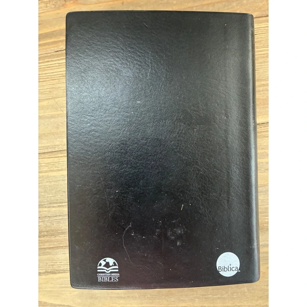 Holy Bible for Football Fans Soccer Edition Black Faux‎ Leather